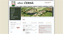 Desktop Screenshot of obeccerna.cz